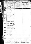 Marriage record of Jennett Hastings and Hugh McLaughlin (Record #2)