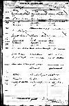 Marriage record of Jennett Hastings and Hugh McLaughlin