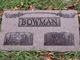 BOWMAN, Eldon K. and Mabel 