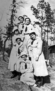 Army Nurses at Camp McClellan AL, year unknown