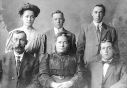 Family of Daniel Wurm and Maria Catherine 'Molly' Peter