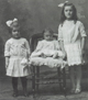 Mildred, Henrietta and Viola Dickert - 1915