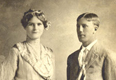 Alfred 'Freddie' William Peterson 1885-1957 and wife Clara Marie Formo 1896-1999 