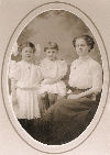 Elsie (Weiser) Galvin and daughters Della and Elsie about 1911