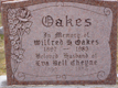 OAKES, Wilfred H. and Eva Bell CHEYNE