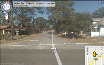 Corner of Virginia Ave and West 14th Street, Lynn Haven, Florida