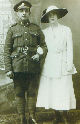 Wedding photo of Albert Charles Kibble and Alice Finch, November 24, 1917