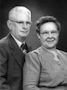 Albert and Millie Frye, Osceola, Missouri, about 1950
