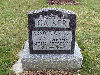 Headstone of Arnold Gaiser and Mona Stebbins